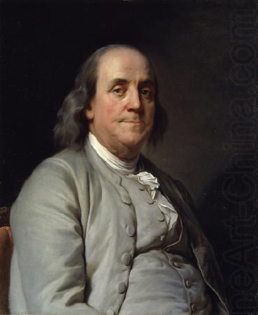 Joseph-Siffred Duplessis Portrait of Benjamin Franklin china oil painting image